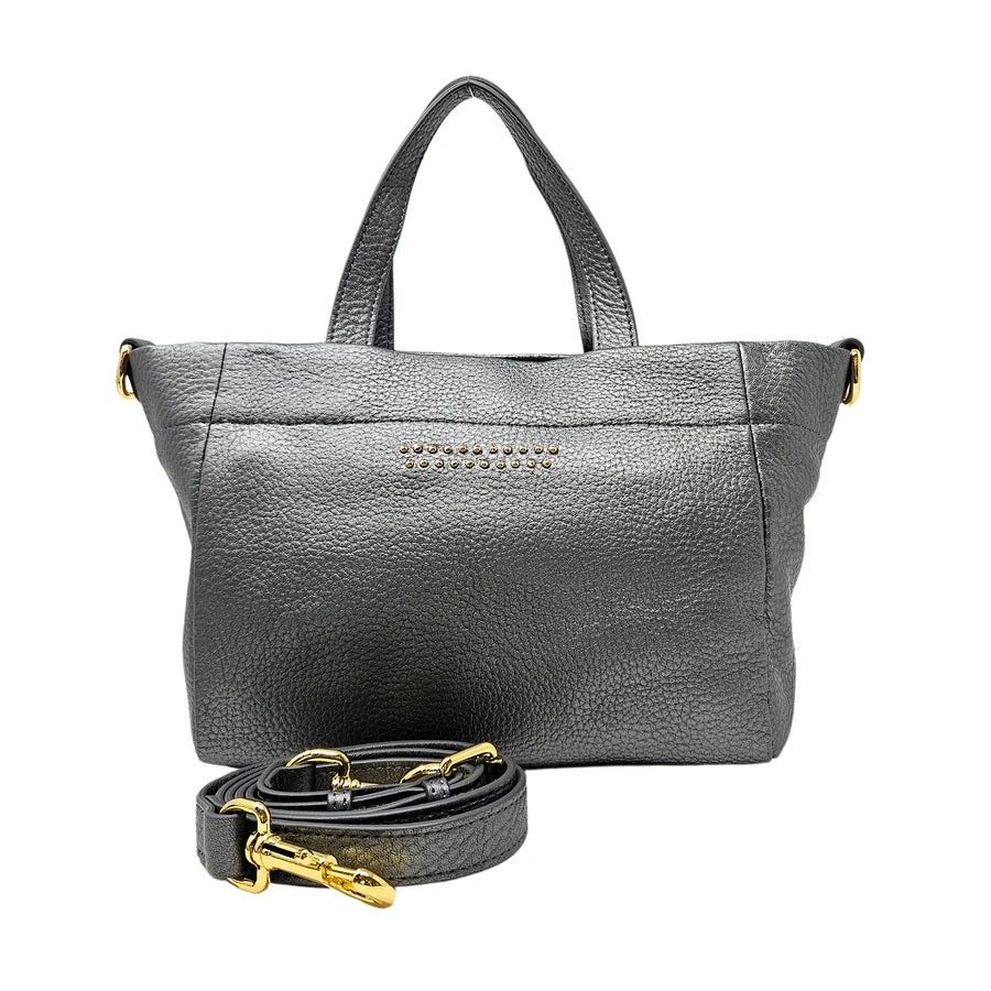 EVA MINI TOTE-GUNMETAL