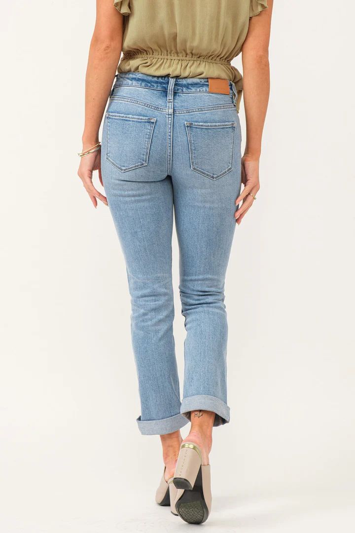 BLAIRE CUFFED DENIM-HAVASU - Kingfisher Road - Online Boutique