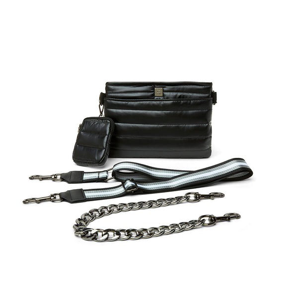 DOWNTOWN CROSSBODY-PEARL BLACK - Kingfisher Road - Online Boutique