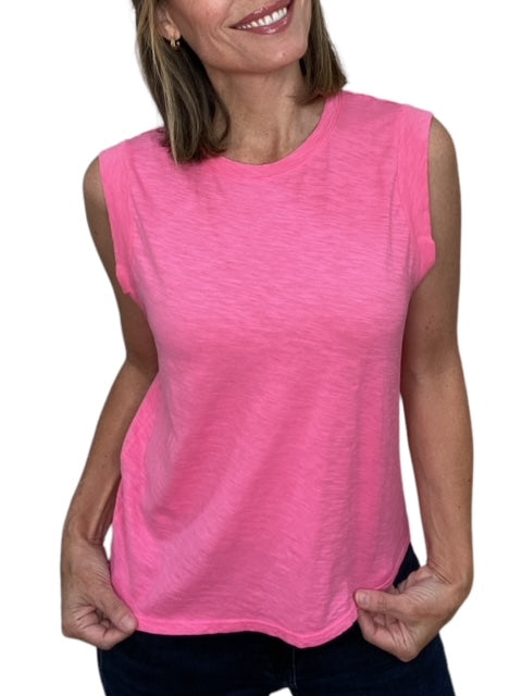 SLEEVELESS CREWNECK TOP-DAIQUIRIS - Kingfisher Road - Online Boutique