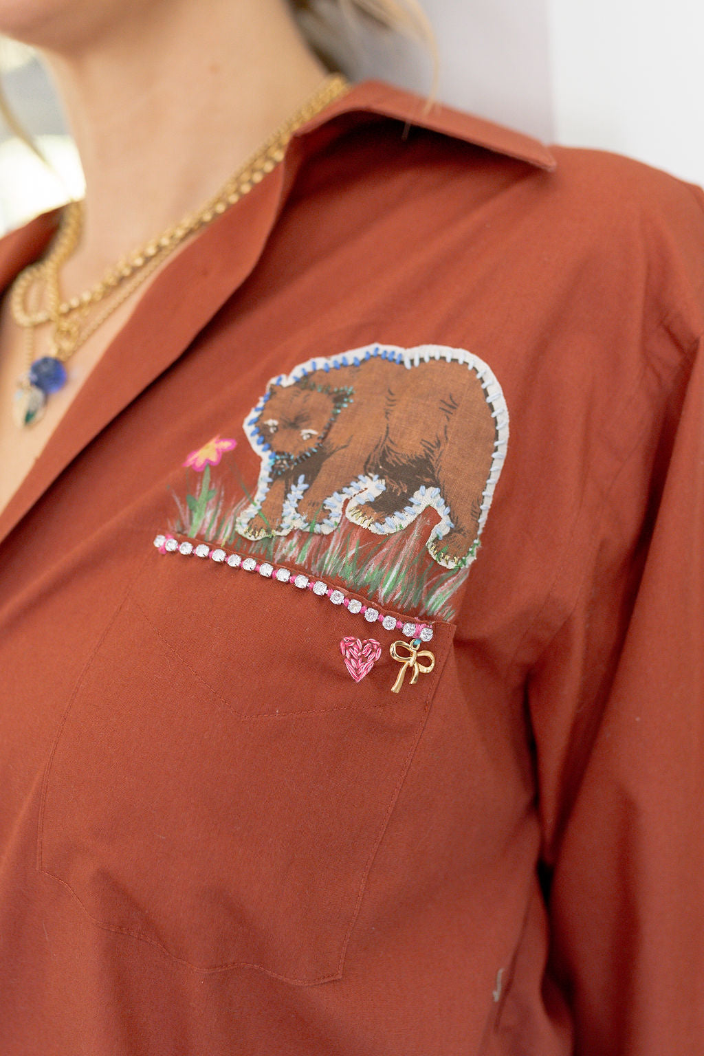 BEAR BUTTON DOWN - Kingfisher Road - Online Boutique