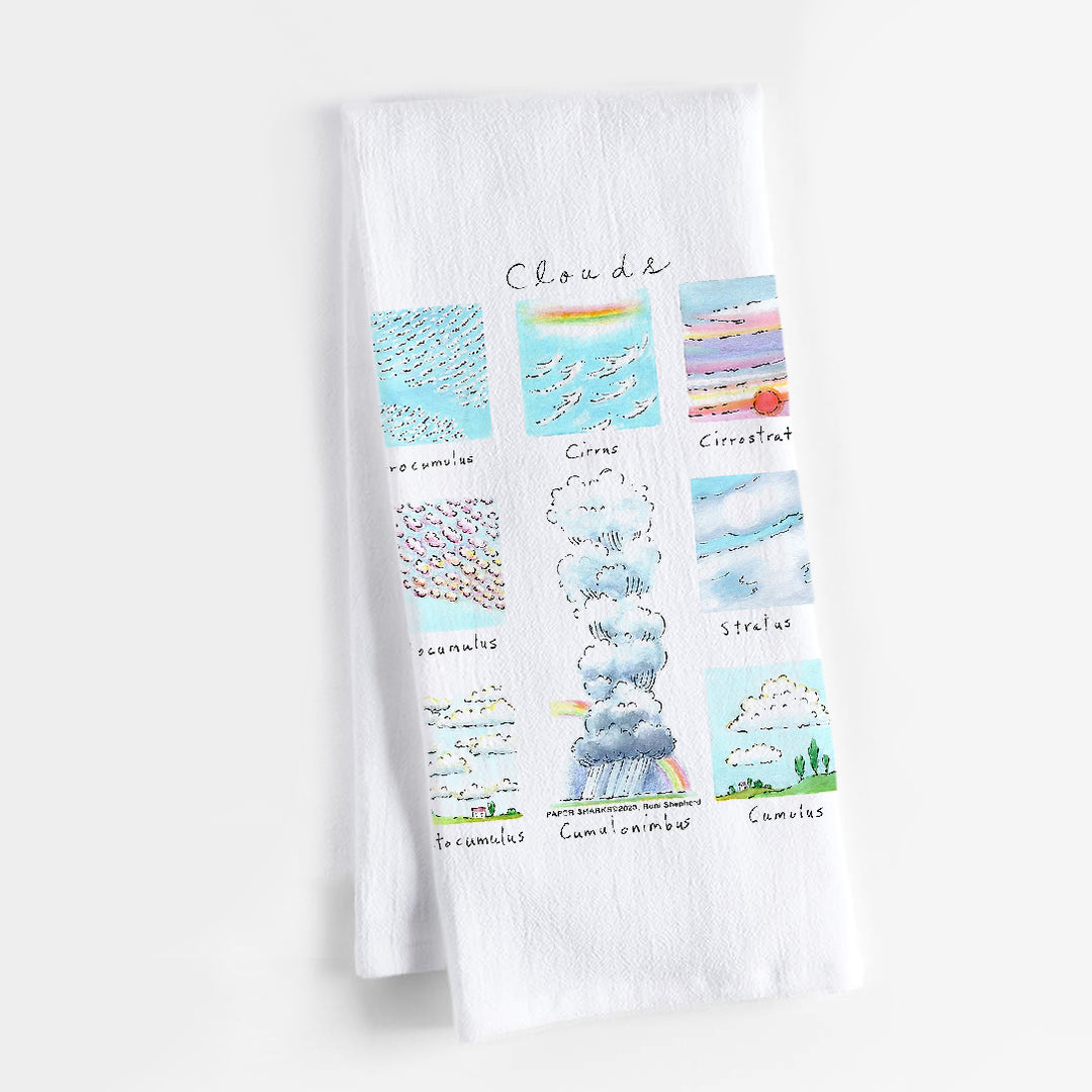 CLOUDS DISH TOWEL - Kingfisher Road - Online Boutique