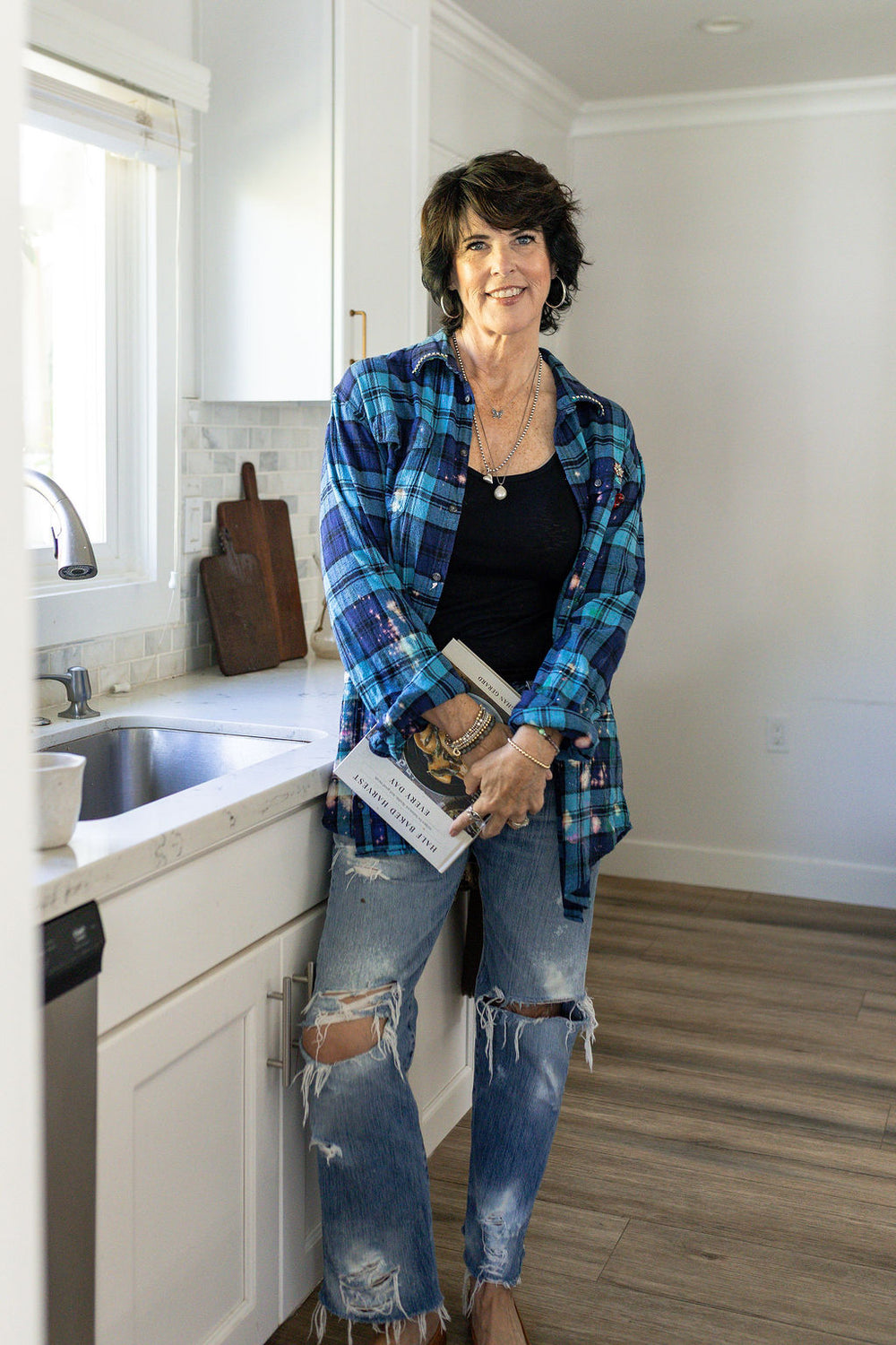 CHERRY FLANNEL - Kingfisher Road - Online Boutique