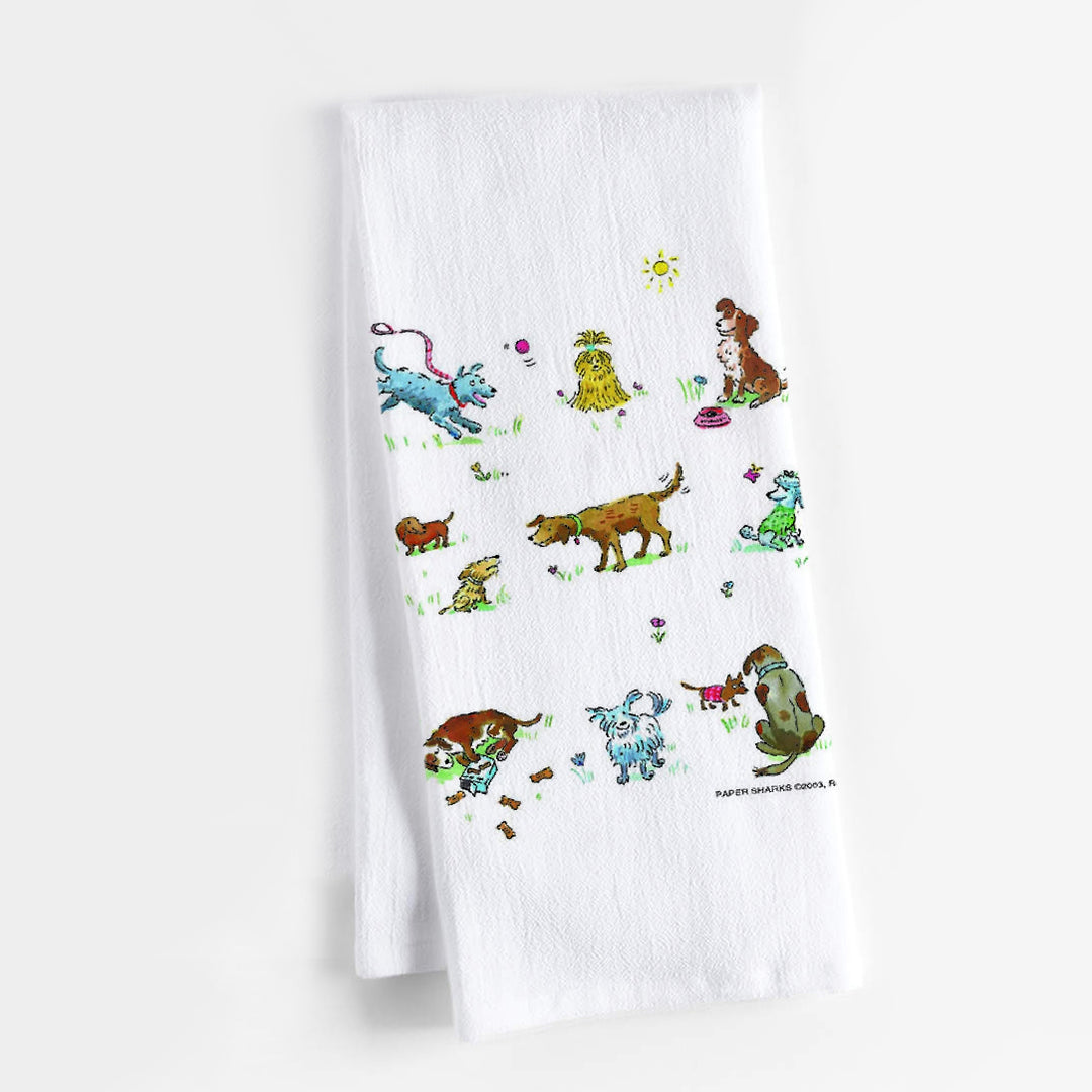 Dogs Dish Towel - Kingfisher Road - Online Boutique
