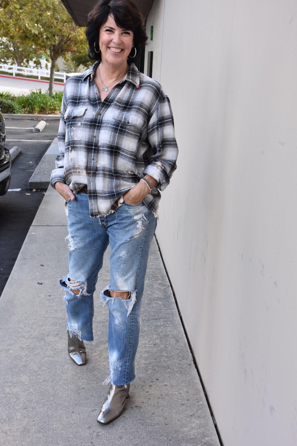 ALL SMILES FLANNEL - Kingfisher Road - Online Boutique