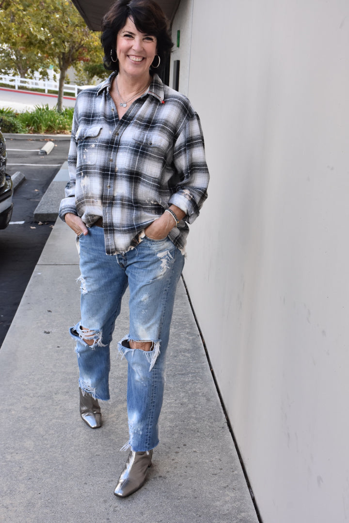 ALL SMILES FLANNEL - Kingfisher Road - Online Boutique