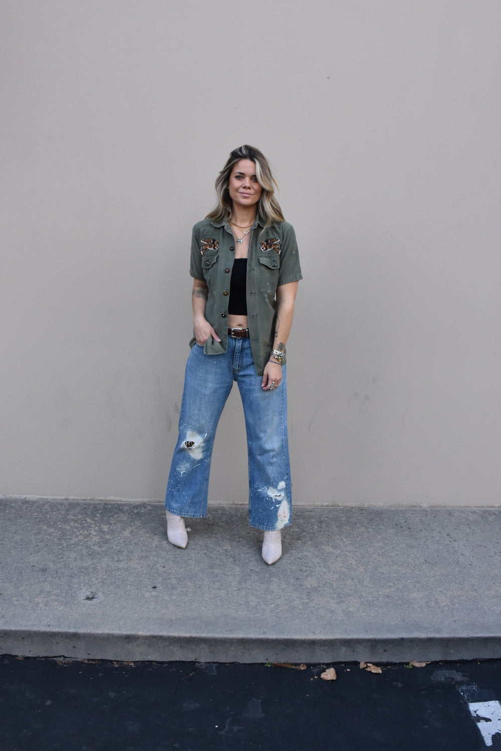 FLYING TIGERS MILITARY JACKET - Kingfisher Road - Online Boutique