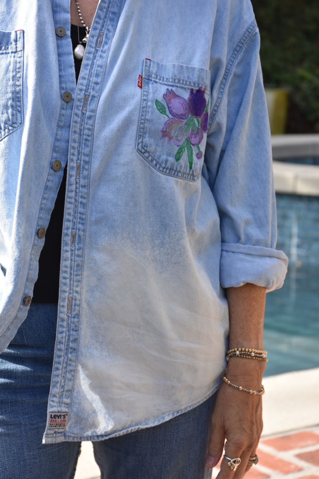 BLUEBERRIES BUTTON DOWN - Kingfisher Road - Online Boutique