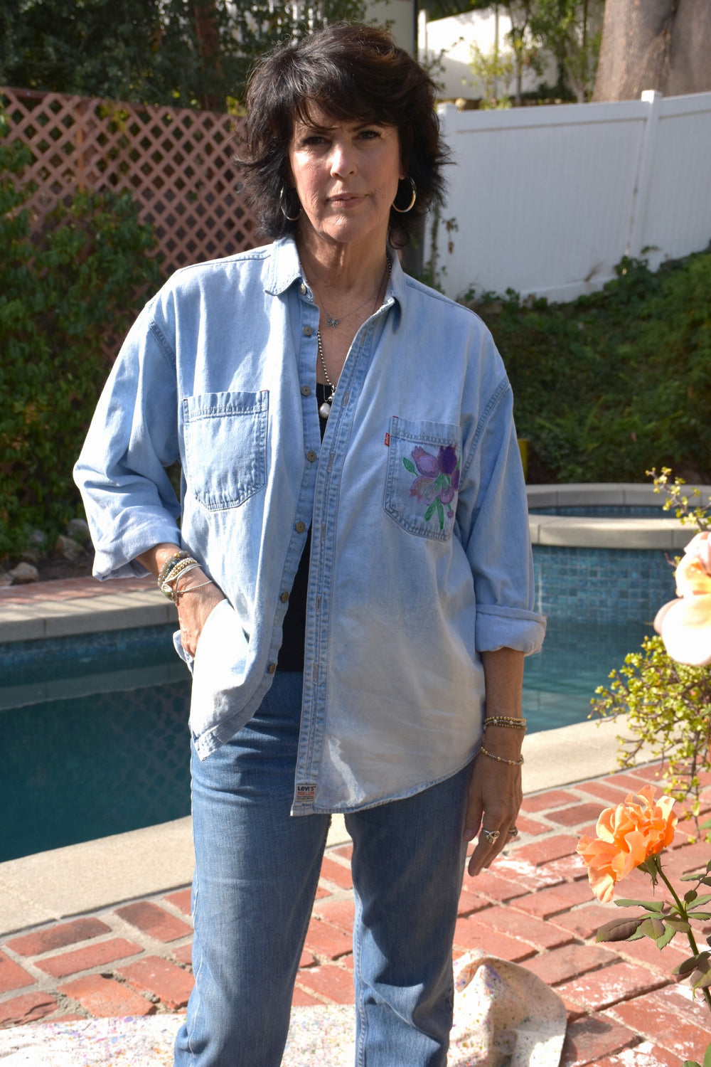 BLUEBERRIES BUTTON DOWN - Kingfisher Road - Online Boutique