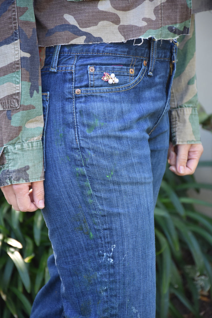 FERN 514 DENIM-SIZE 32 - Kingfisher Road - Online Boutique