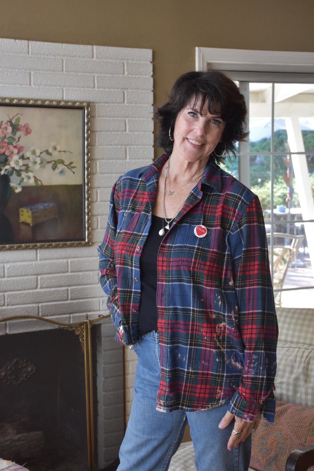 I AM LOVE FLANNEL - Kingfisher Road - Online Boutique