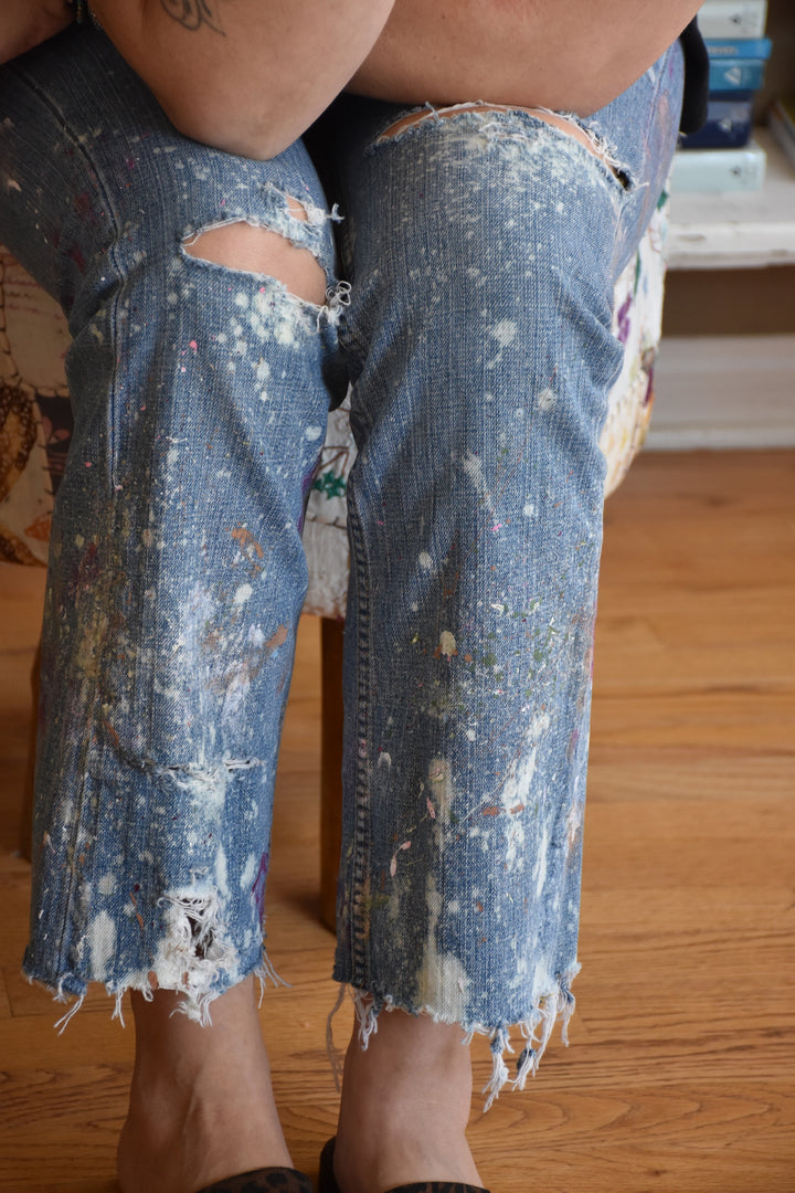 BB 527 DENIM-SIZE 30 - Kingfisher Road - Online Boutique