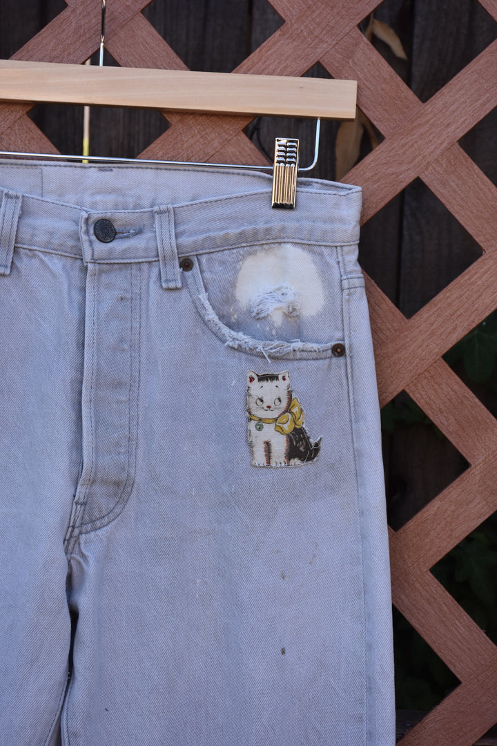 KITTY KAT 501 DENIM-SIZE 28 - Kingfisher Road - Online Boutique