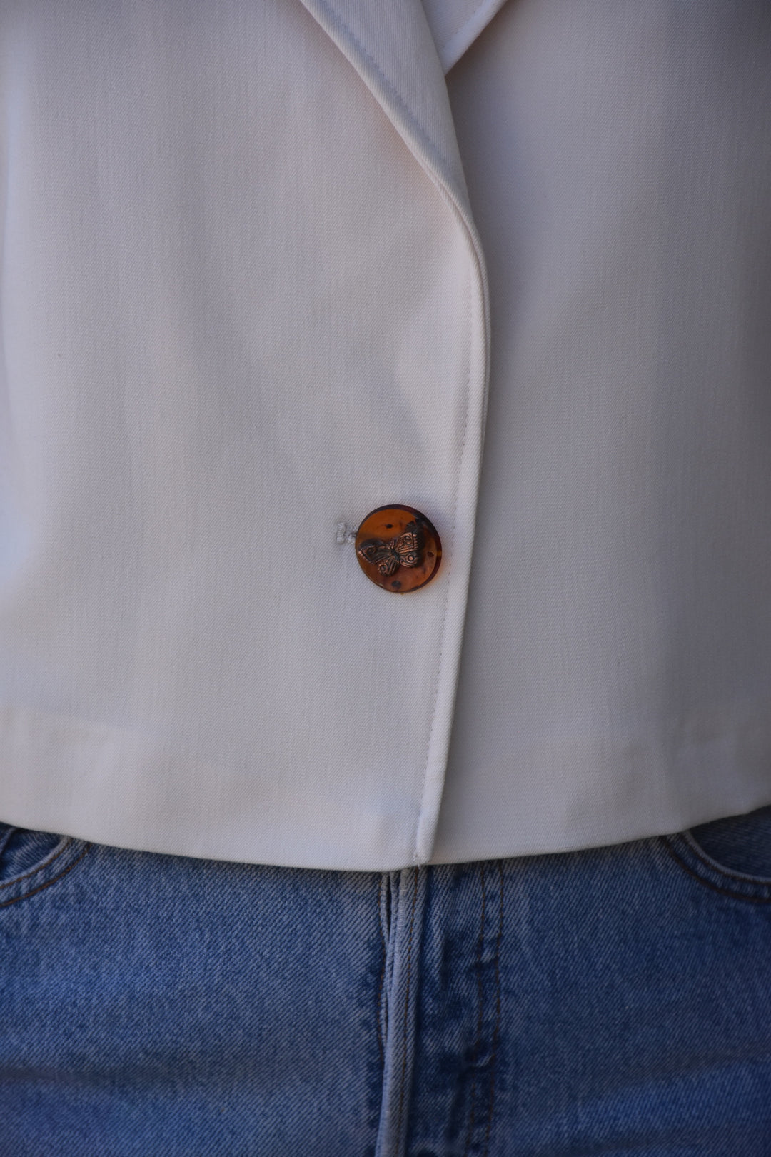 BUTTERFLY EFFECT CROPPED BLAZER - Kingfisher Road - Online Boutique