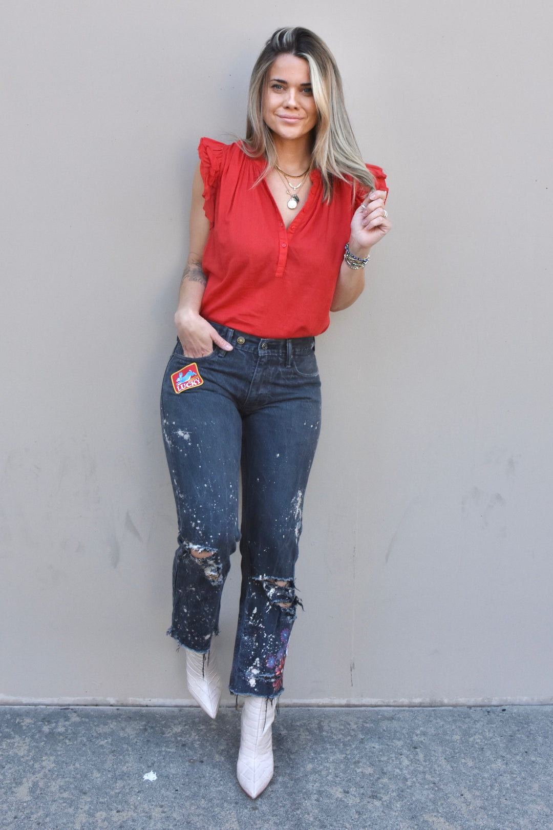 COCO 514 SLIM STRIAGHT DENIM-SIZE 30 - Kingfisher Road - Online Boutique