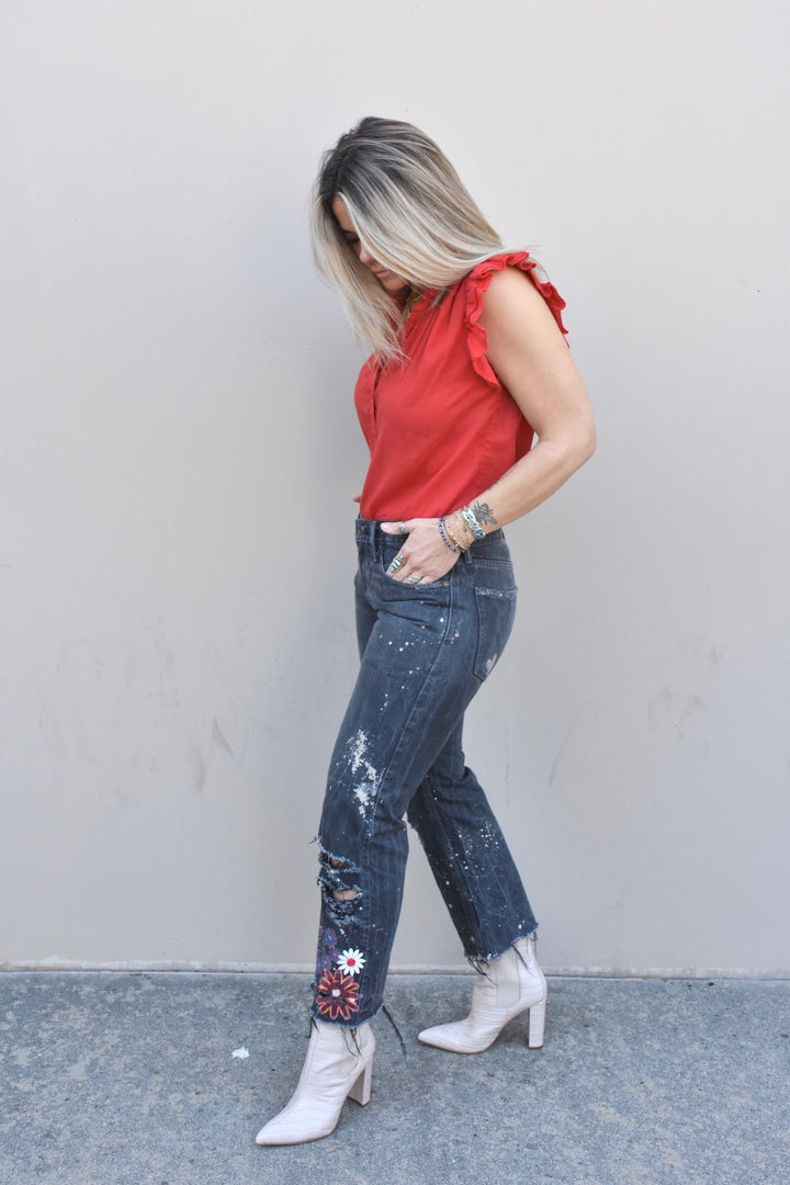 COCO 514 SLIM STRIAGHT DENIM-SIZE 30 - Kingfisher Road - Online Boutique