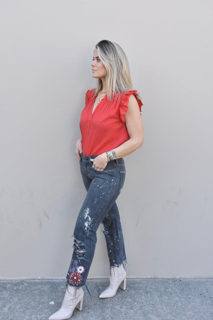 COCO 514 SLIM STRIAGHT DENIM-SIZE 30 - Kingfisher Road - Online Boutique