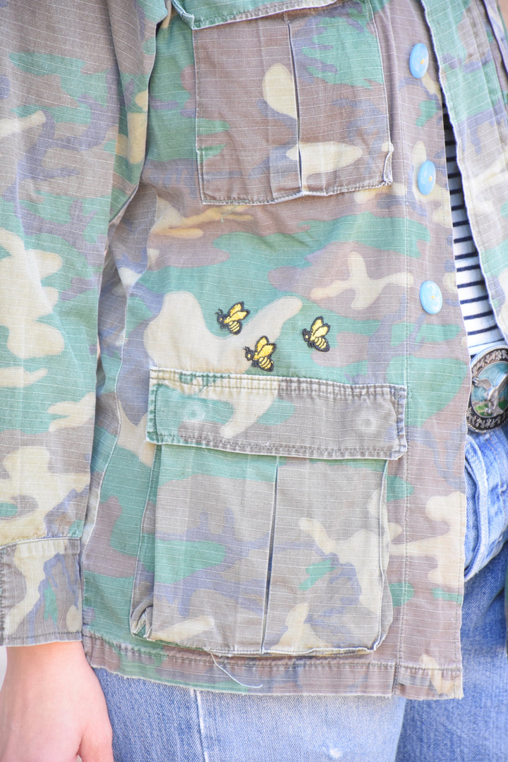 AUBREY CAMO JACKET - Kingfisher Road - Online Boutique
