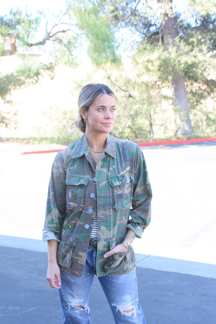 AUBREY CAMO JACKET - Kingfisher Road - Online Boutique