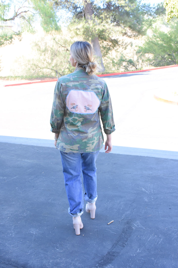 AUBREY CAMO JACKET - Kingfisher Road - Online Boutique