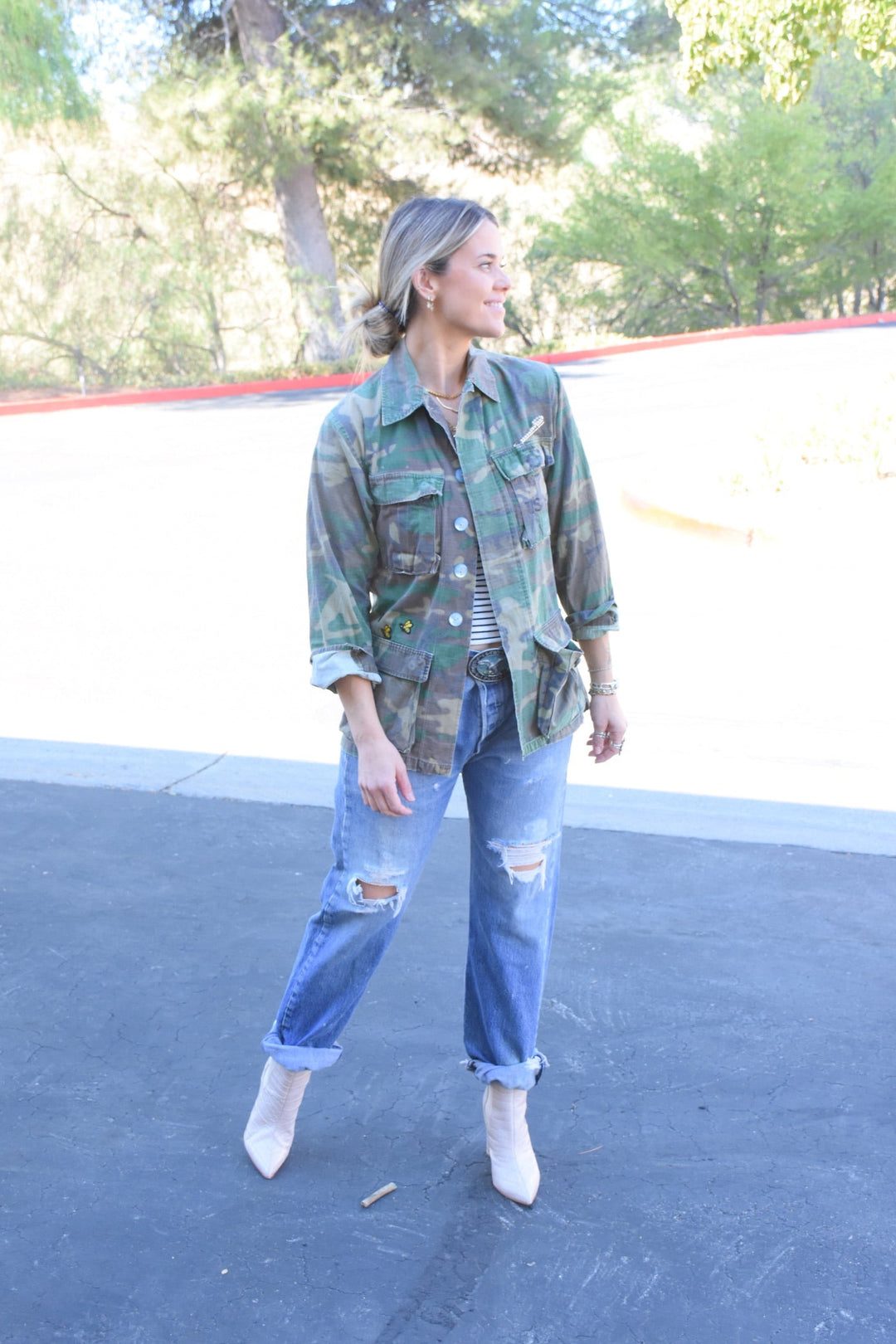 AUBREY CAMO JACKET - Kingfisher Road - Online Boutique
