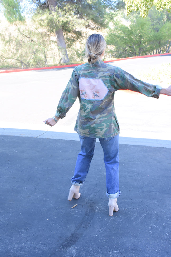 AUBREY CAMO JACKET - Kingfisher Road - Online Boutique