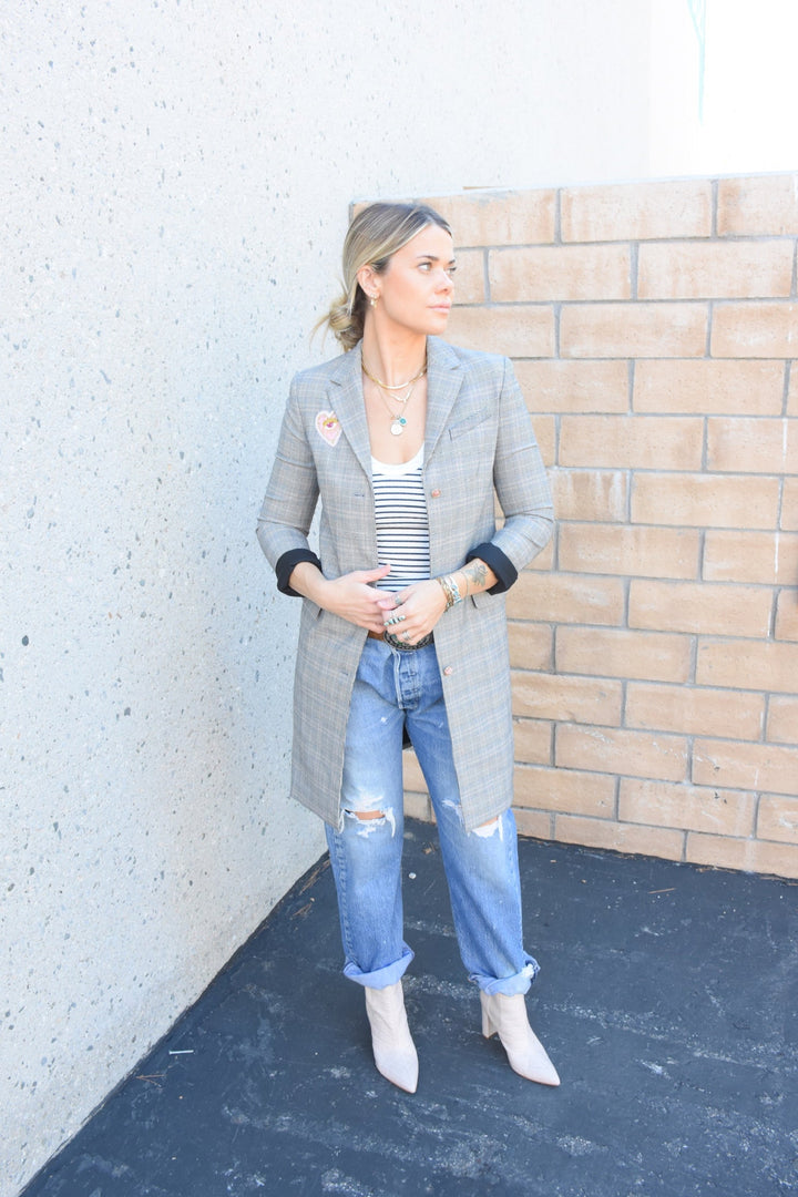 EYE SPY PINK BLAZER - Kingfisher Road - Online Boutique