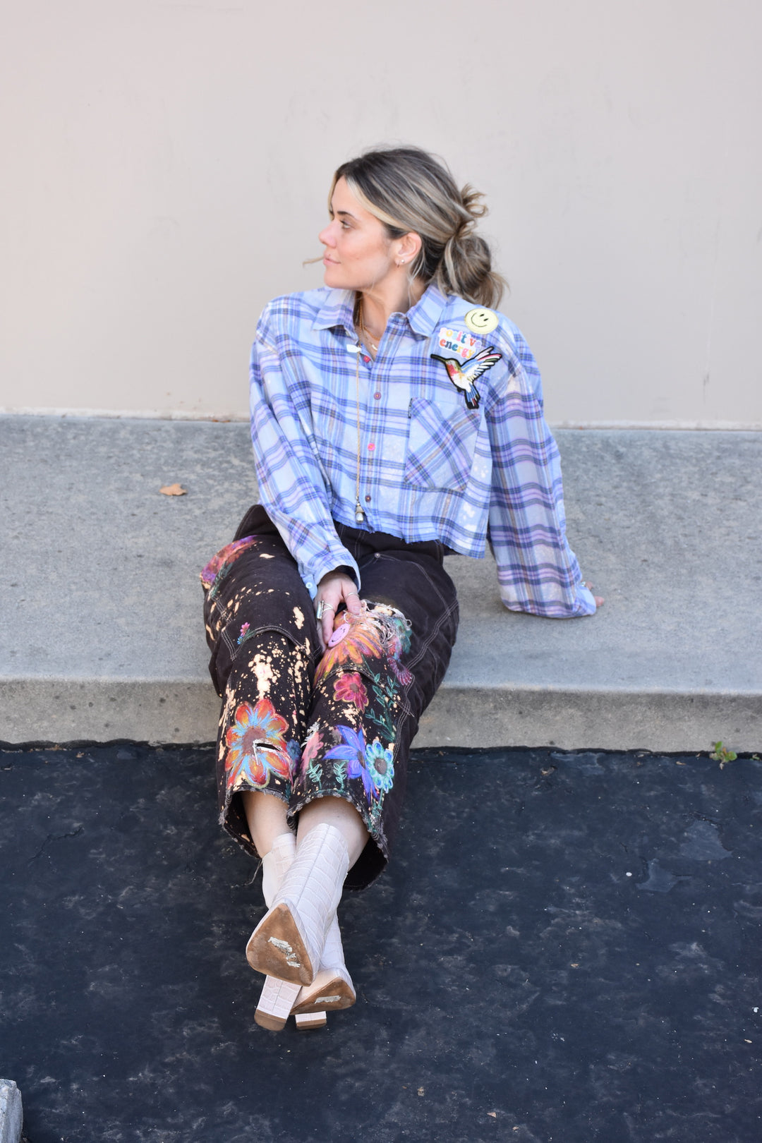 POSITIVE ENERGY FLANNEL - Kingfisher Road - Online Boutique