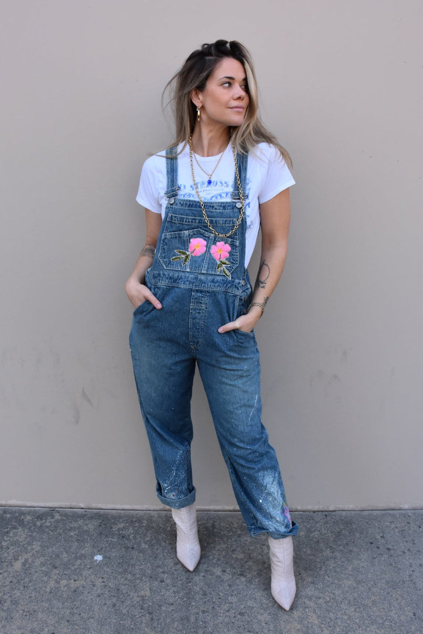 SANDY VINTAGE OVERALLS - Kingfisher Road - Online Boutique