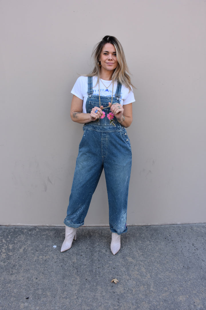 SANDY VINTAGE OVERALLS - Kingfisher Road - Online Boutique