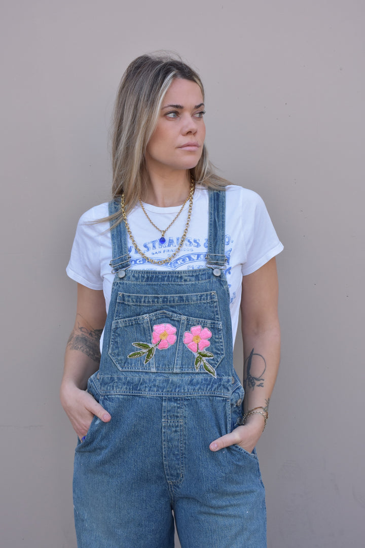 SANDY VINTAGE OVERALLS - Kingfisher Road - Online Boutique
