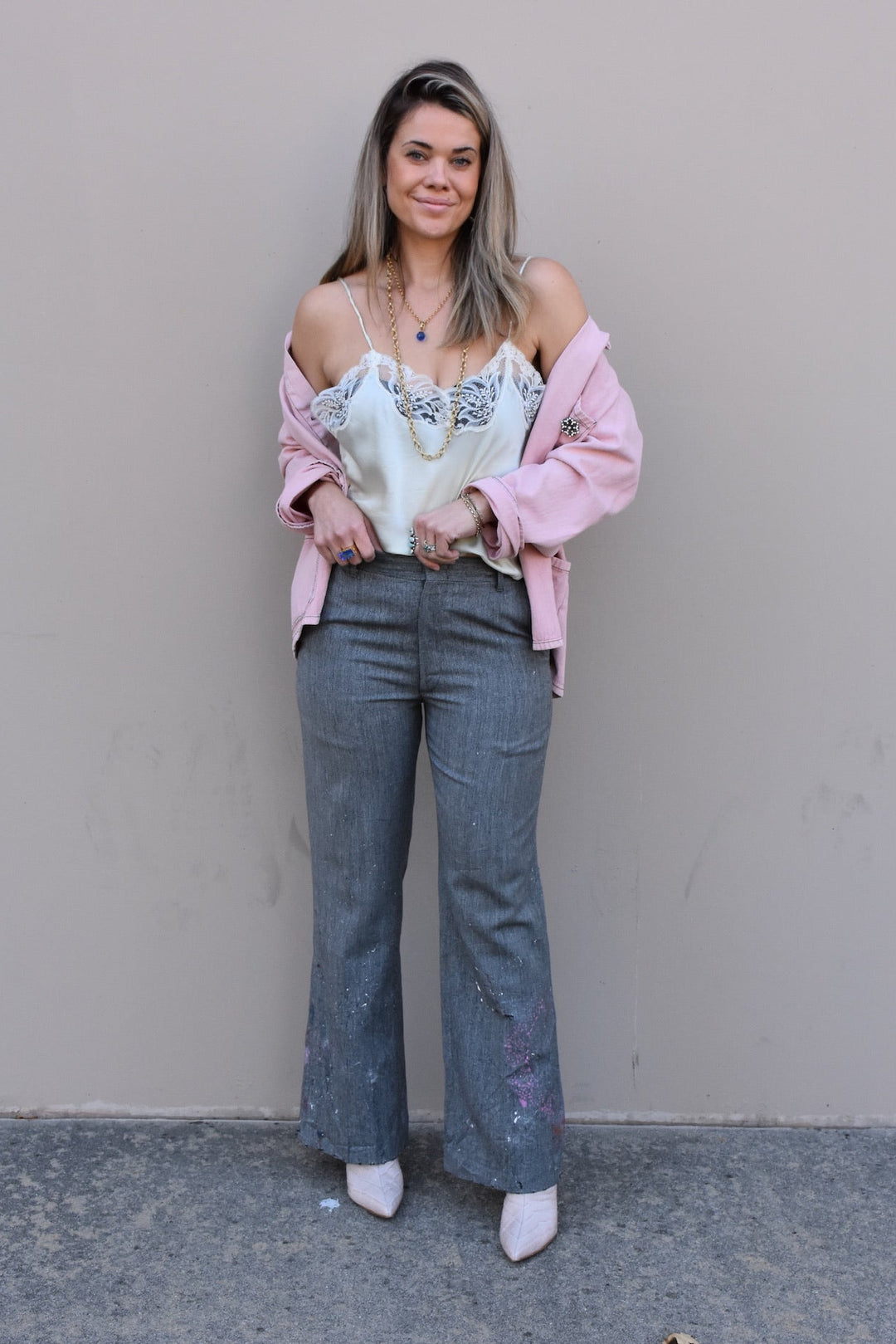 THERESE MEN'S PLAID TROUSERS-SIZE 30 - Kingfisher Road - Online Boutique