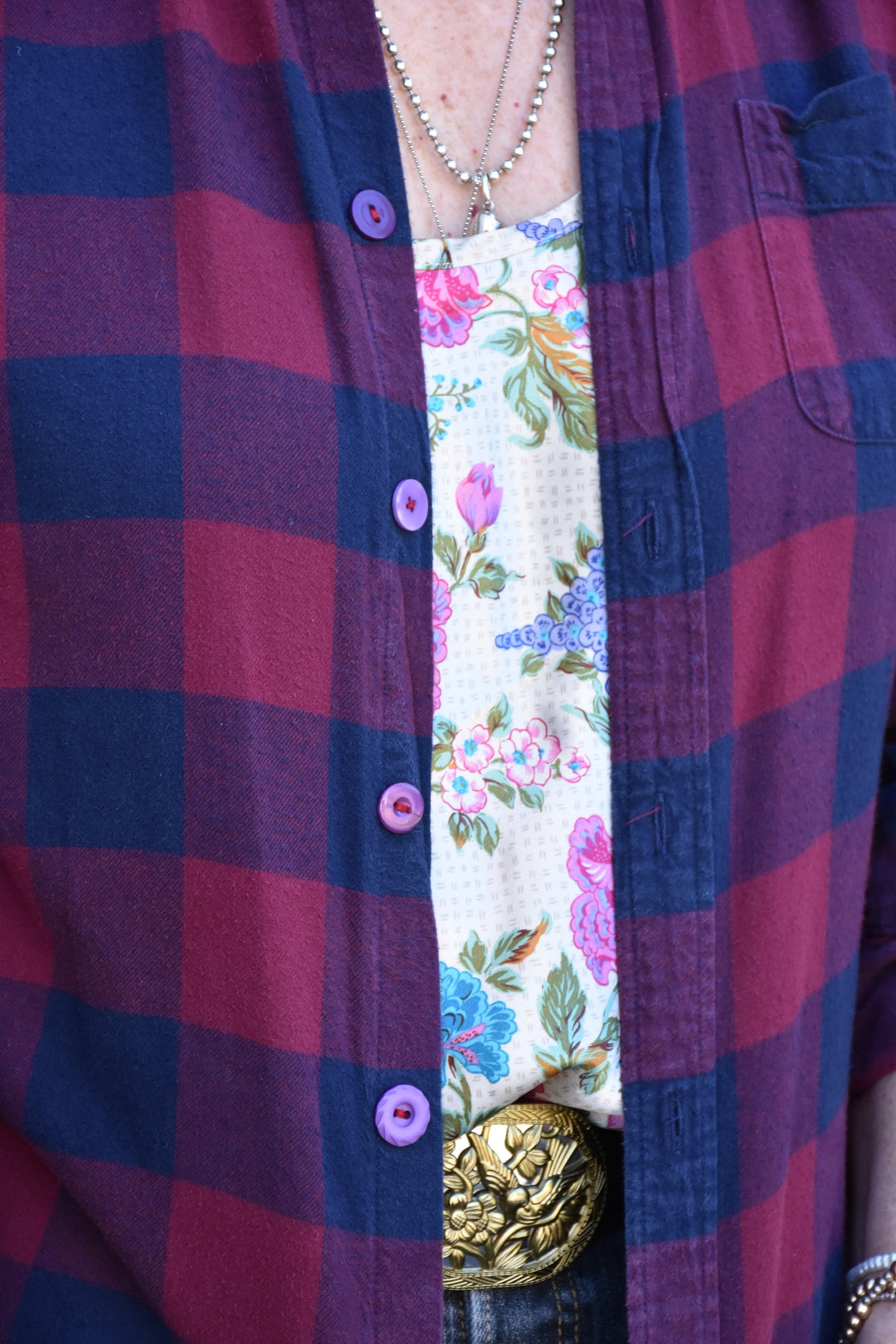 FLOWER POWER FLOWER FLANNEL - Kingfisher Road - Online Boutique