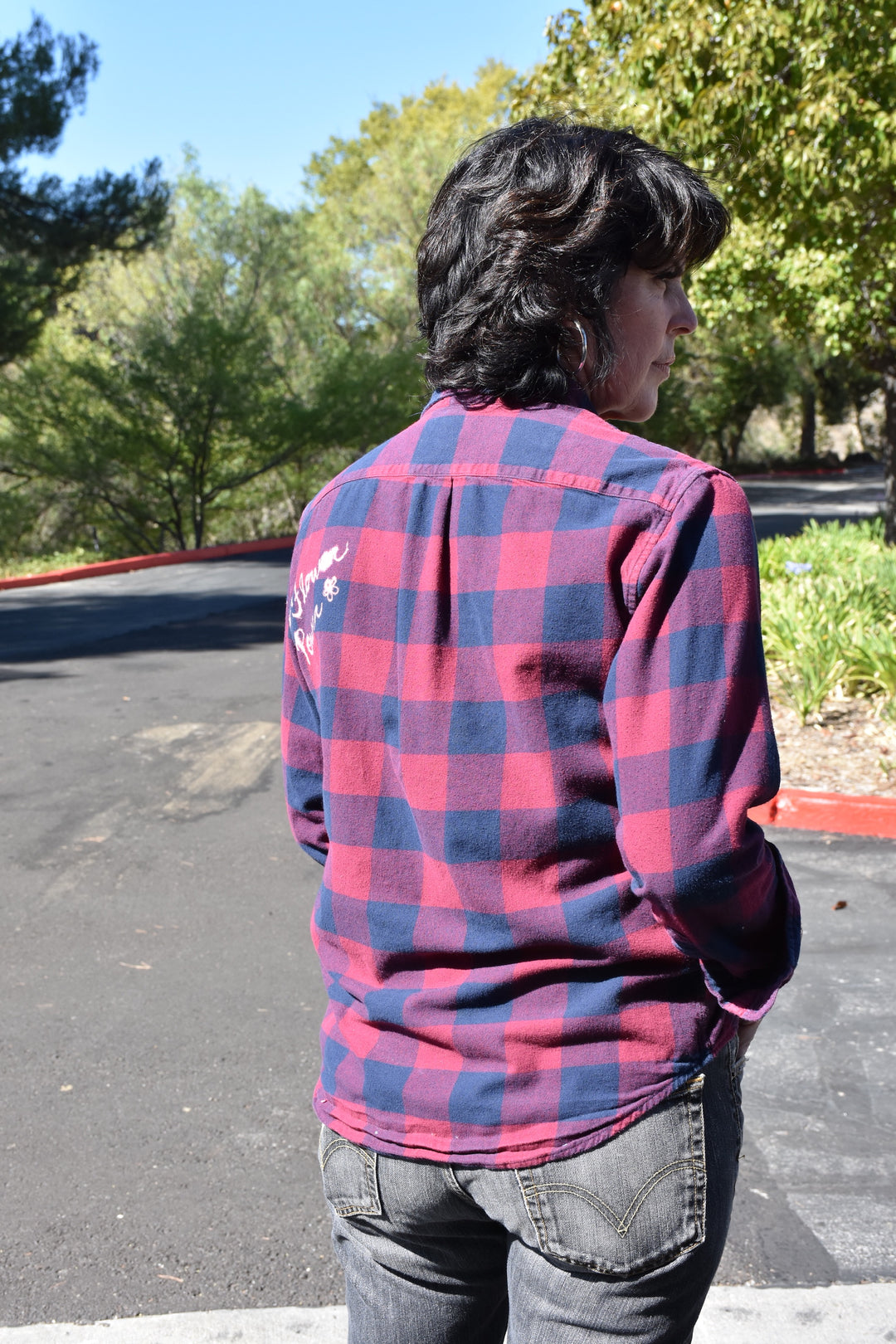 FLOWER POWER FLOWER FLANNEL - Kingfisher Road - Online Boutique