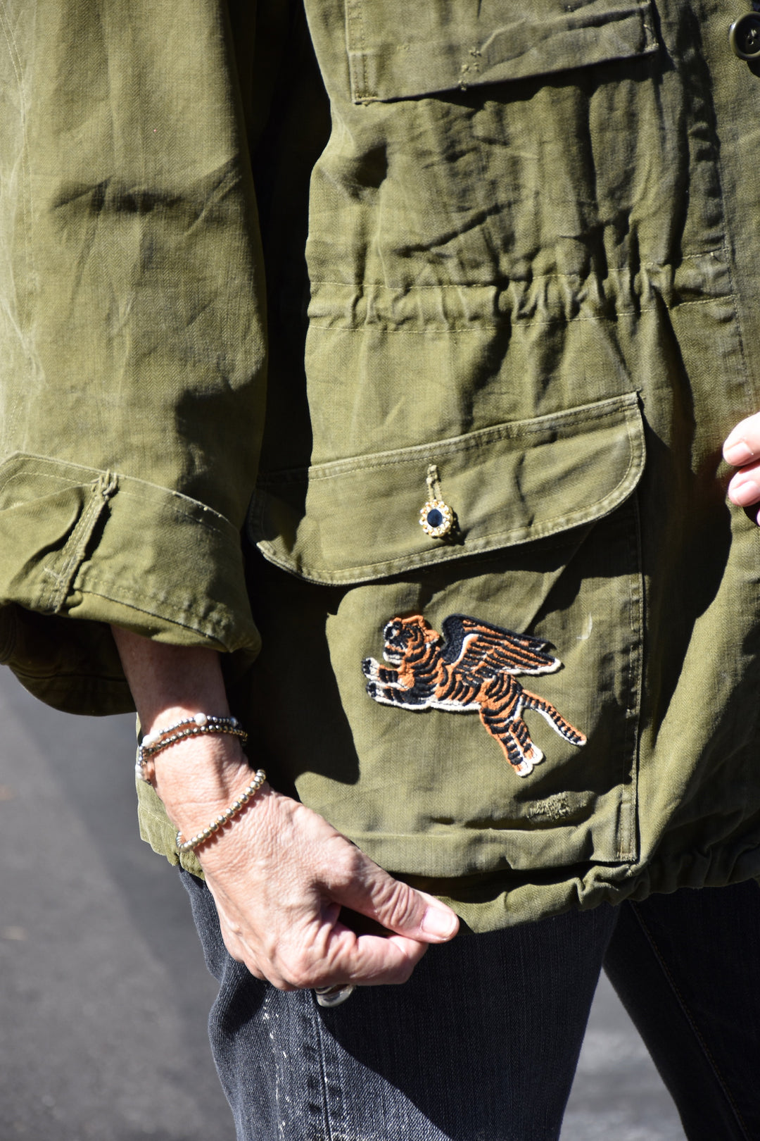 PINK SMILE MILITARY JACKET - Kingfisher Road - Online Boutique