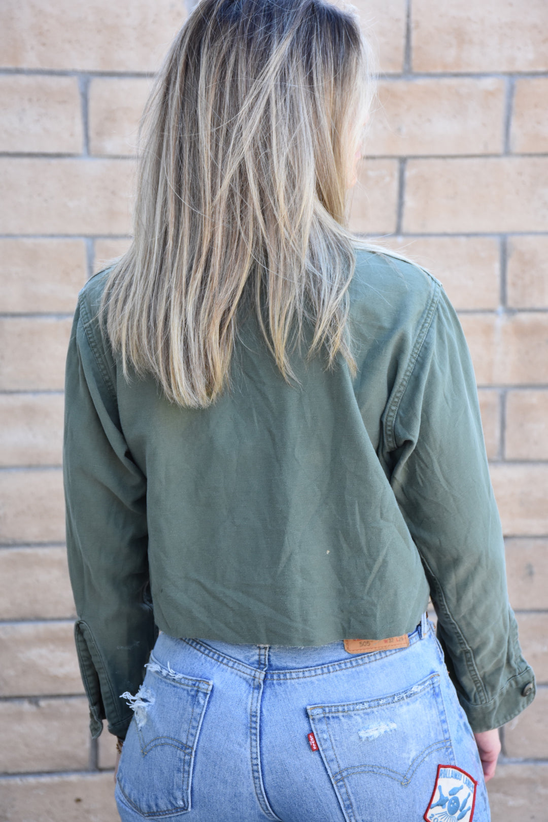 STAY FERAL MILITARY JACKET - Kingfisher Road - Online Boutique