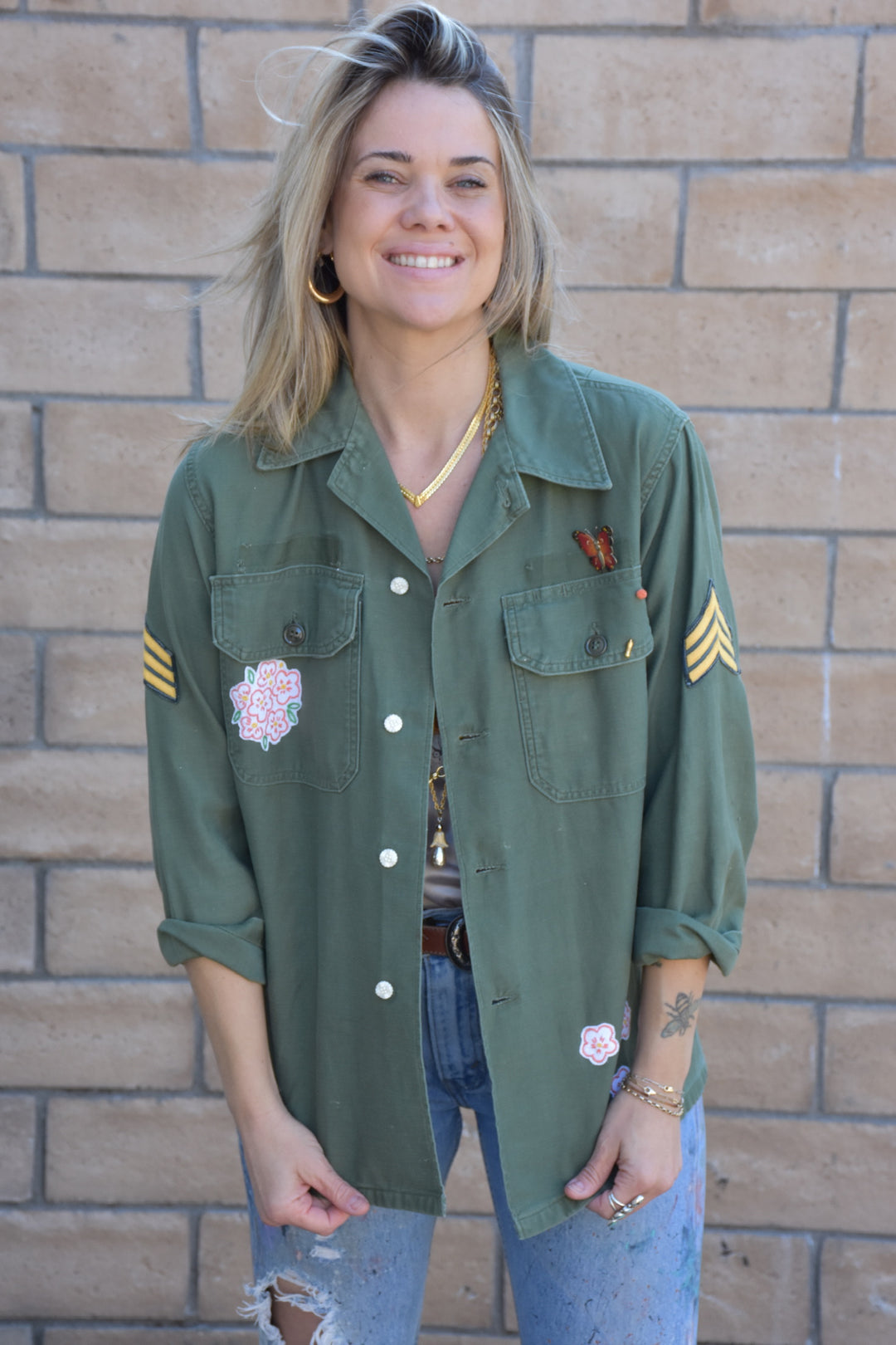 MONARCH MILITARY JACKET - Kingfisher Road - Online Boutique