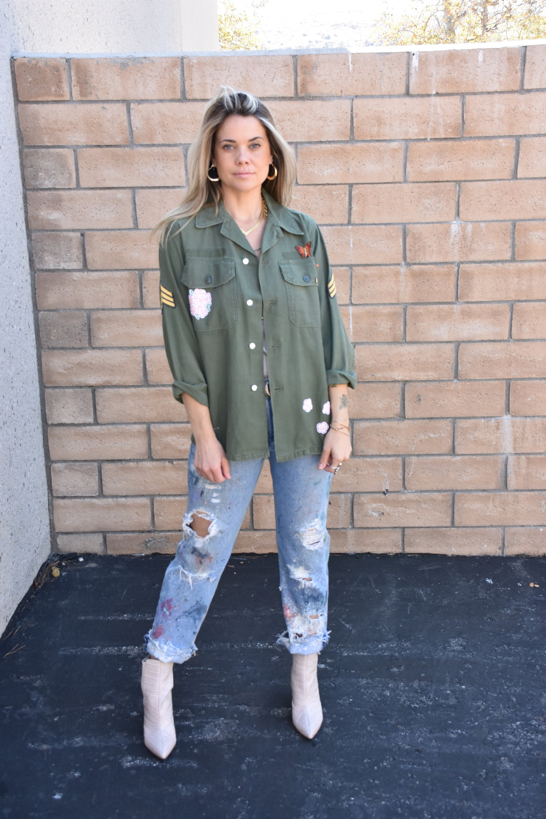 MONARCH MILITARY JACKET - Kingfisher Road - Online Boutique