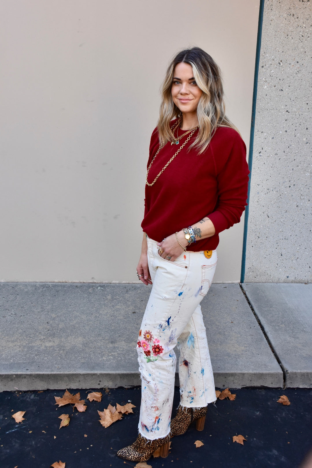 EVELYN 501 DENIM-SIZE 32