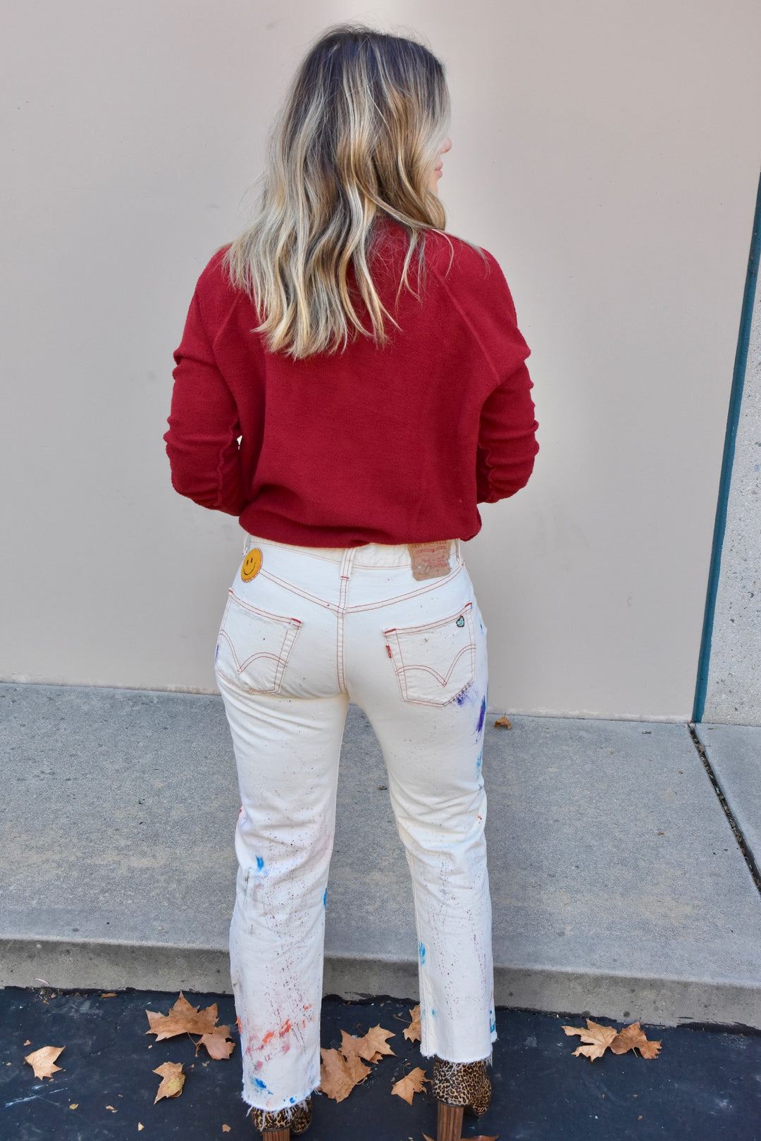 EVELYN 501 DENIM-SIZE 32