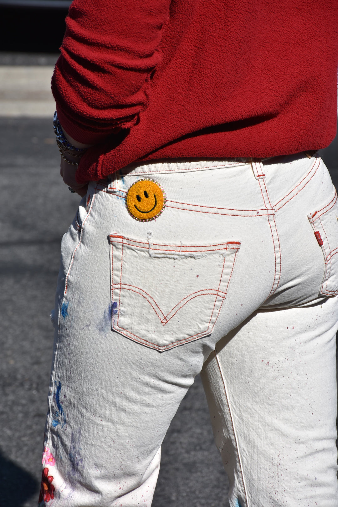 EVELYN 501 DENIM-SIZE 32