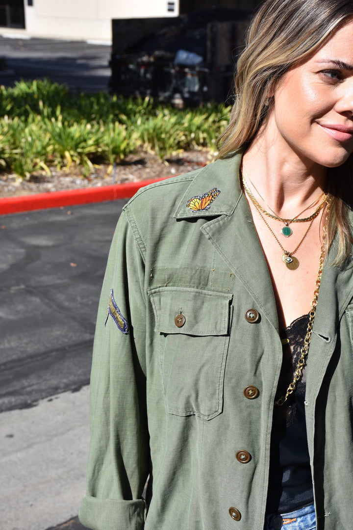 MONARCH AND TIGER MILITARY JACKET