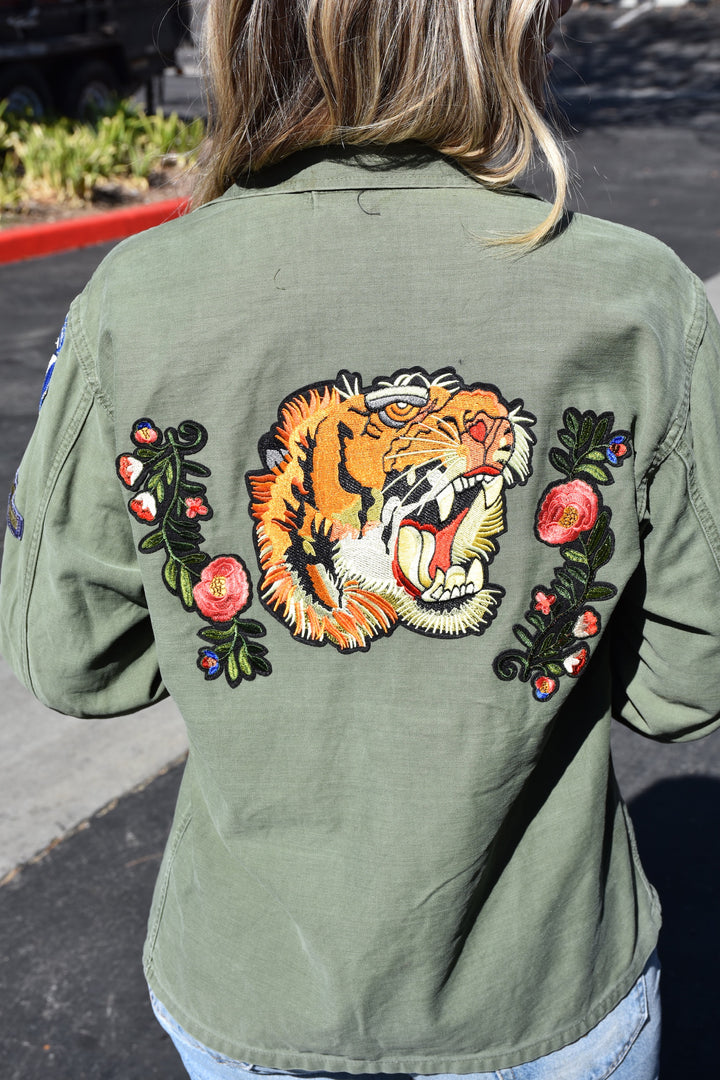MONARCH AND TIGER MILITARY JACKET
