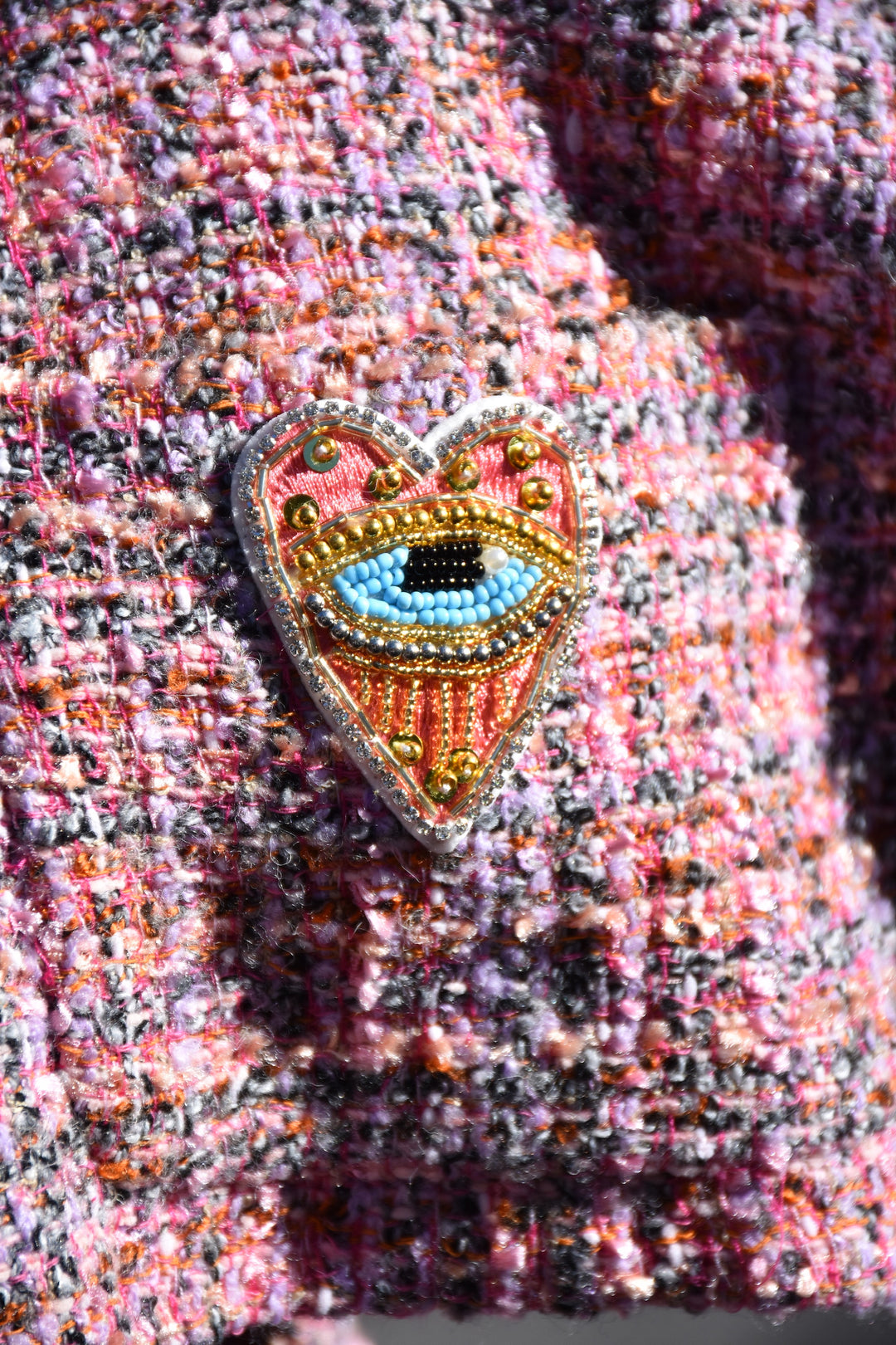 PINK ANGEL CROP BLAZER