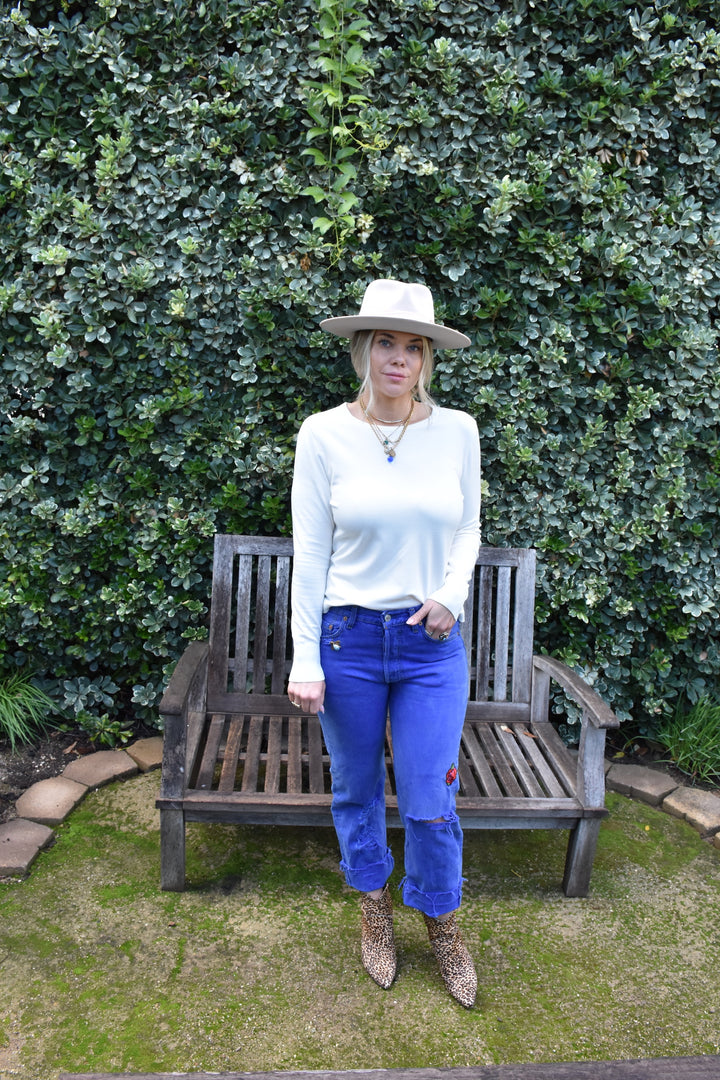 JOAN 501 DENIM-SIZE 30