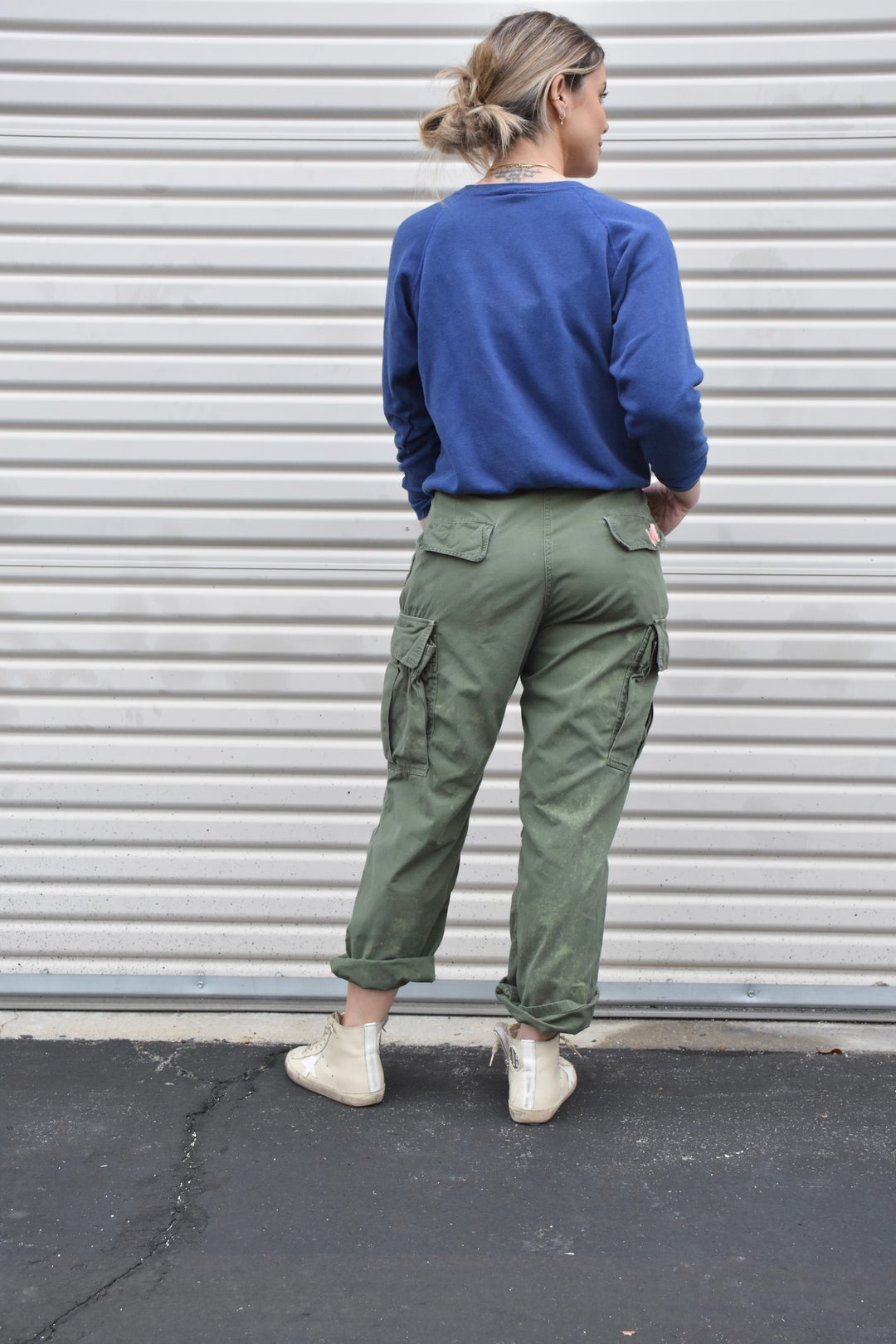 PAULINE MILITARY PANTS-SIZE 30