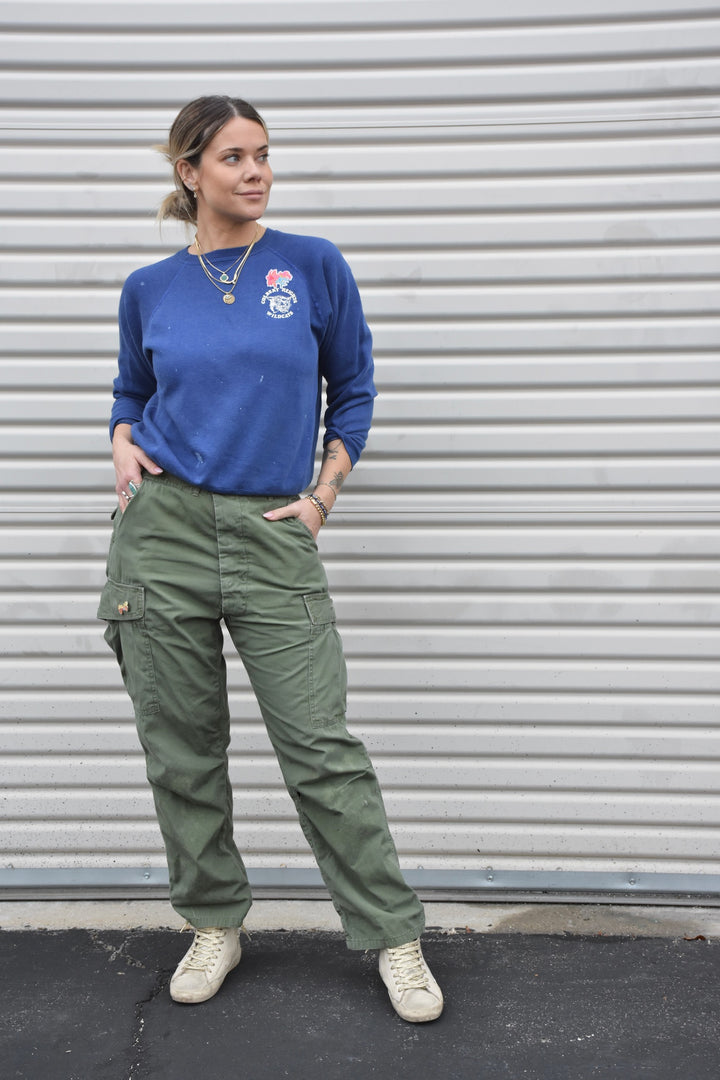 PAULINE MILITARY PANTS-SIZE 30