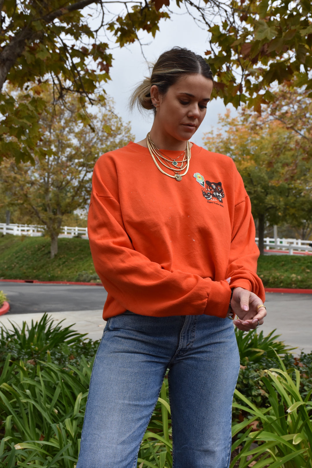 TIGER CUBS SWEATSHIRT-SIZE XX-LARGE