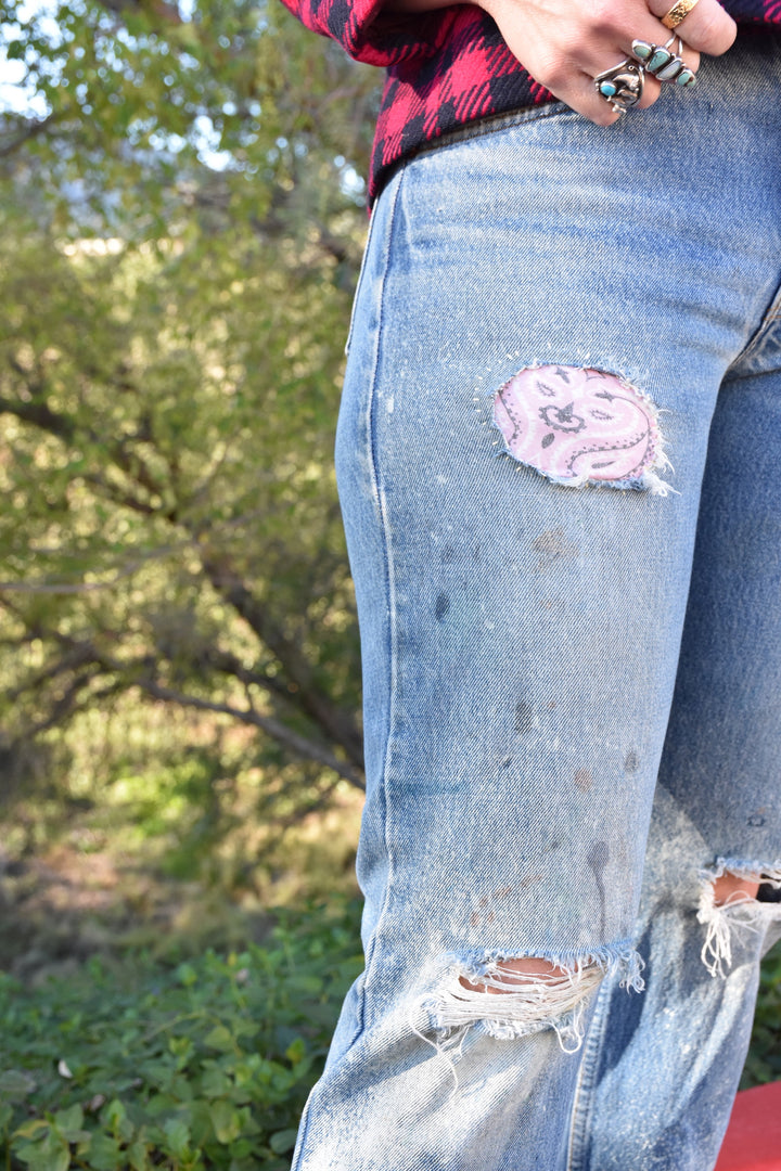 PEARL 506 DENIM-SIZE 30