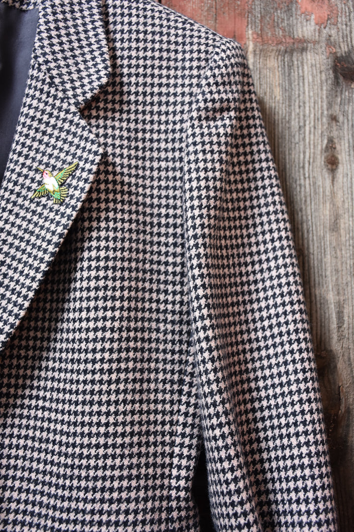 HUMMINGBIRD HERRINGBONE BLAZER